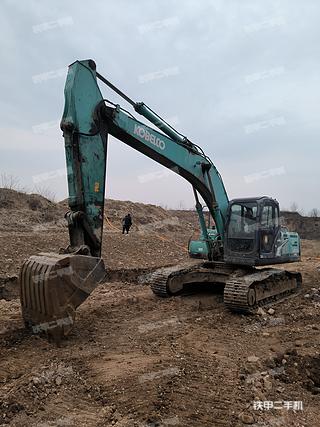 河南-郑州市二手神钢SK210LC-8挖掘机实拍照片