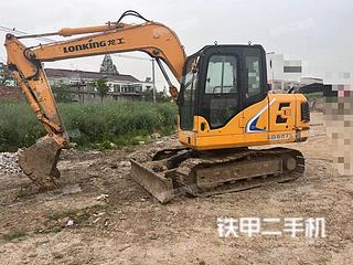 昆明龙工LG6075挖掘机实拍图片