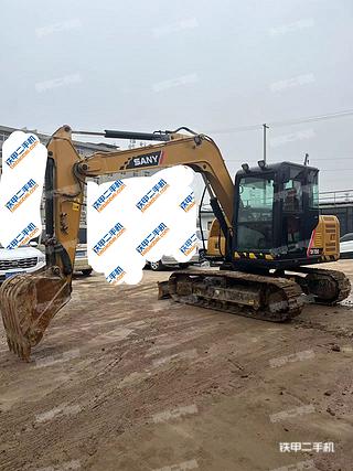 陕西-咸阳市二手三一重工SY75C挖掘机实拍照片