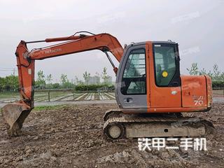 长春日立ZX70挖掘机实拍图片