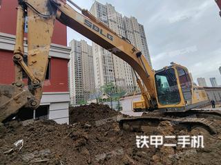 山东临工E6210F挖掘机实拍图片