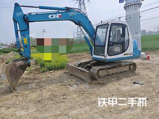 河南-驻马店市二手黑猫8085挖掘机实拍照片