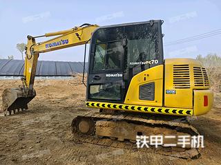 衡阳小松PC70-8挖掘机实拍图片