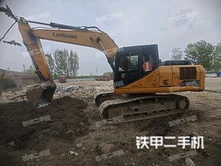 河南-驻马店市二手柳工CLG920E挖掘机实拍照片