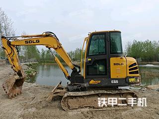 抚顺山东临工E655F挖掘机实拍图片