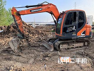 安徽-铜陵市二手斗山DX75-9CN ACE挖掘机实拍照片