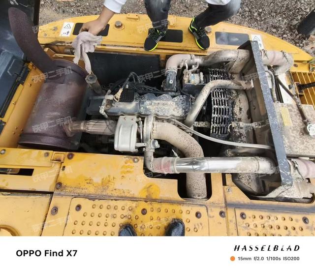 发动机整体俯视（整机外观）