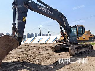 陕西-咸阳市二手沃尔沃EC350D挖掘机实拍照片