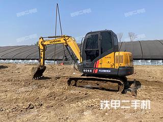 福州柳工CLG906D挖掘机实拍图片