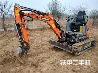 沈阳斗山DX17z挖掘机实拍图片