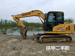 台州山推挖掘机SE75-9W挖掘机实拍图片