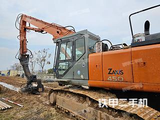 深圳日立ZX450H挖掘机实拍图片
