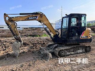 郑州三一重工SY55C挖掘机实拍图片