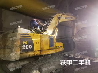 湖北-十堰市二手小松PC200-8M0挖掘机实拍照片
