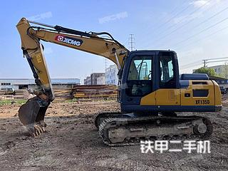 安徽-铜陵市二手徐工XE135D挖掘机实拍照片