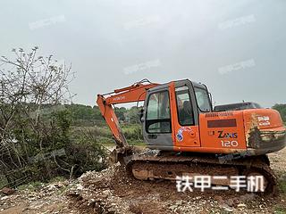 萍乡日立ZX120挖掘机实拍图片