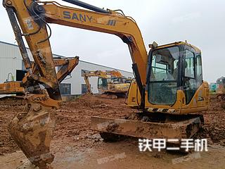 湖南-益阳市二手三一重工SY75C挖掘机实拍照片