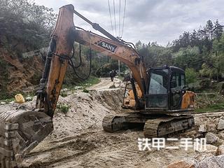 杭州三一重工SY135C挖掘机实拍图片