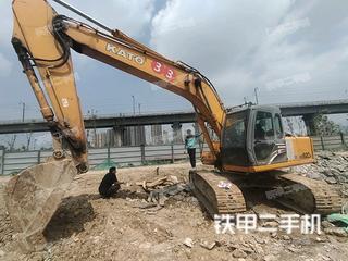 湖北-武汉市二手加藤HD820R挖掘机实拍照片