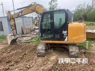 安徽-亳州市二手卡特彼勒307E液压挖掘机实拍照片