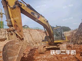 深圳卡特彼勒329D挖掘机实拍图片