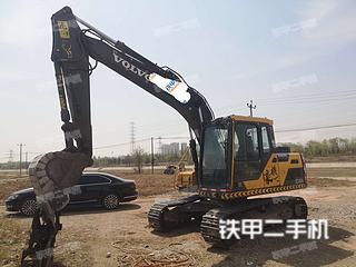 贵阳沃尔沃EC120D挖掘机实拍图片