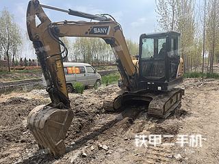 潍坊三一重工SY55C挖掘机实拍图片