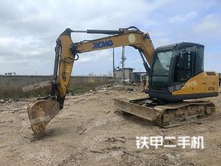 江苏-盐城市二手徐工XE75D挖掘机实拍照片