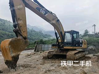 四川-成都市二手卡特彼勒329D挖掘机实拍照片