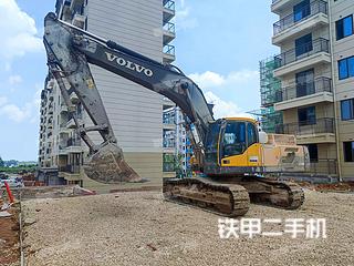 安徽-亳州市二手沃尔沃EC350D挖掘机实拍照片
