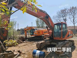 山东-潍坊市二手斗山DH220LC-7挖掘机实拍照片