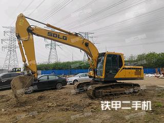 东营山东临工E6210F挖掘机实拍图片