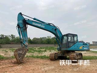 湖南-益阳市二手山河智能SWE215挖掘机实拍照片