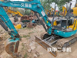 山东-潍坊市二手久保田U30-5挖掘机实拍照片