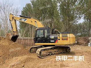 北京卡特彼勒329D2液压挖掘机实拍图片