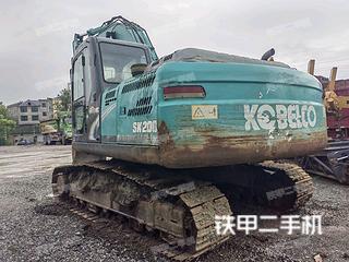 兰州神钢SK200-8挖掘机实拍图片