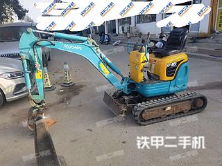 郑州久保田U-10-3挖掘机实拍图片