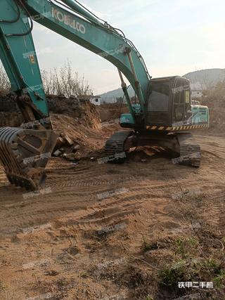 云南-临沧市二手神钢SK210LC-8挖掘机实拍照片