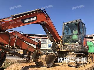 广西-崇左市二手斗山DX55-9C挖掘机实拍照片