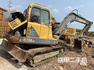 浙江-金华市二手沃尔沃EC55B挖掘机实拍照片