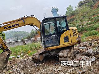益阳小松PC60-8挖掘机实拍图片