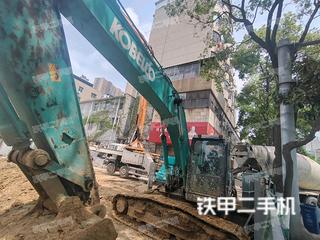 湖北-武汉市二手神钢SK200-10挖掘机实拍照片