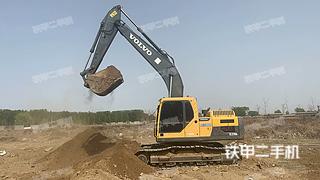 沃尔沃EC210D挖掘机实拍图片