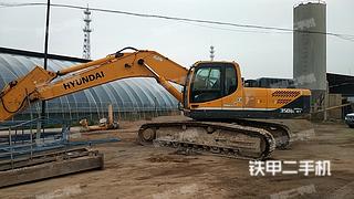潍坊现代R305LC-9T挖掘机实拍图片