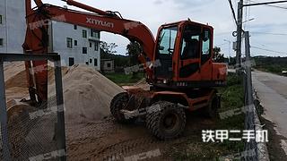漳州新源XY75W-8T挖掘机实拍图片