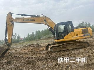 宣城柳工CLG920E挖掘机实拍图片