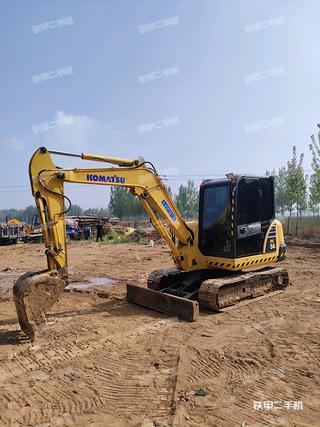 济南小松PC56-7挖掘机实拍图片