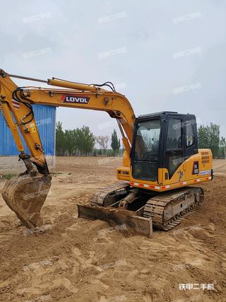 上海雷沃重工FR80E挖掘机实拍图片
