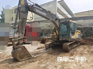 河南-开封市二手沃尔沃EC120DL挖掘机实拍照片