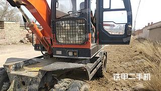 江苏-镇江市二手德州宝鼎BD80W-8挖掘机实拍照片
